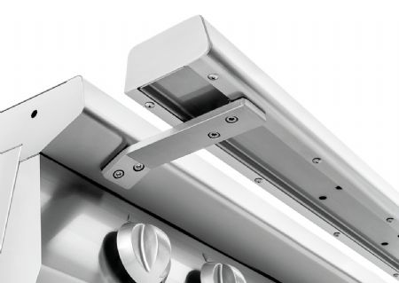 Rail de cuisine inox charge max 15 kg - largeur 1200 mm