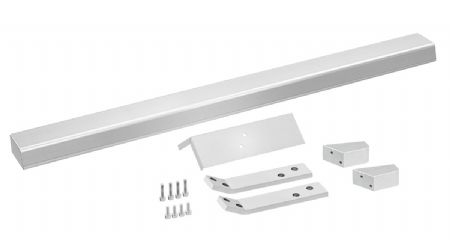 Rail de cuisine inox charge max 15 kg - largeur 1200 mm