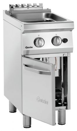 Cuiseur à pâte pro profondeur 700 gaz 700, L400, 24L, Gaz, 8,7 kW - Bartscher - 2853051