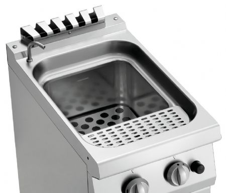 Cuiseur à pâte pro profondeur 700 gaz 700, L400, 24L, Gaz, 8,7 kW - Bartscher - 2853051