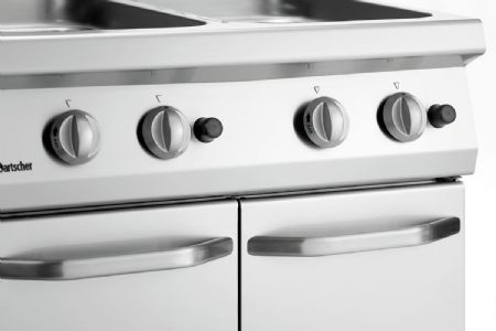 Cuiseur à pâte pro profondeur 700 gaz 700, L800, 2x24L - Bartscher - 2853101
