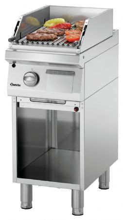 Gril à pierre de lave 700VR G90 Gaz 400x700x850 mm - Bartscher - 2856211