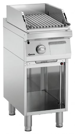 Gril à pierre de lave 700VR G90 Gaz 400x700x850 mm - Bartscher - 2856211