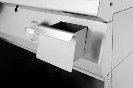 Gril à pierre de lave 700VR G180 Gaz sur pied 800x700x850 mm - Bartscher - 2856311