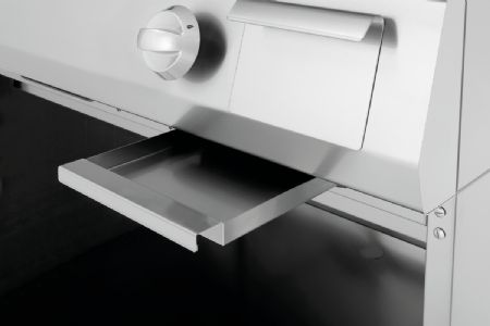 Gril à pierre de lave 700VR G180 Gaz sur pied 800x700x850 mm - Bartscher - 2856311