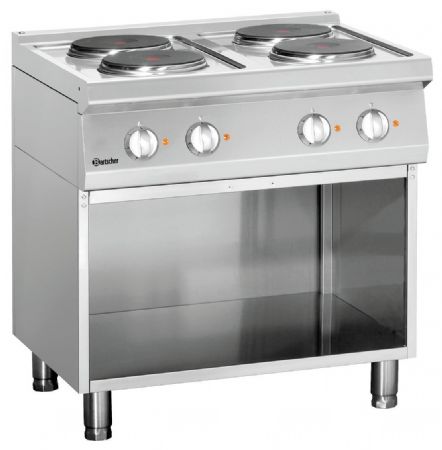 Fourneau profondeur 700 électrique 700, L800, 4PL, SO - Bartscher - 286104 Fourneau profondeur 700 électrique 700, L800, 4PL, SO - Bartscher - 286104