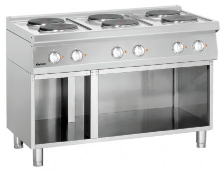 Fourneau profondeur 700 électrique 700, L1200, 6PL, SO - Bartscher - 286106 Fourneau profondeur 700 électrique 700, L1200, 6PL, SO - Bartscher - 286106