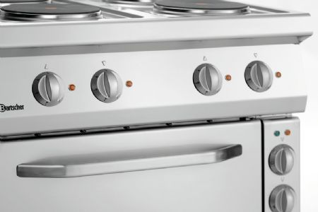 Fourneau profondeur 700 électrique 700, B800, 4PL, EBO - Bartscher - 286225