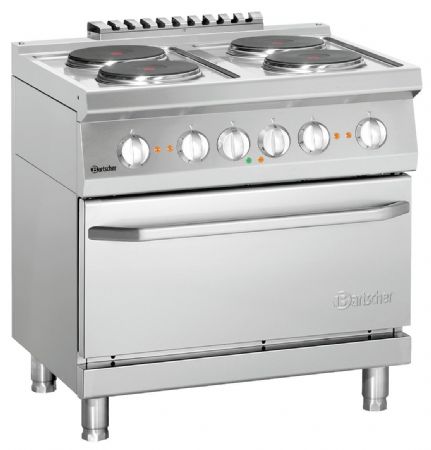 Fourneau profondeur 700 électrique 700, L800, 4PL, FE - Bartscher - 286234W Fourneau profondeur 700 électrique 700, L800, 4PL, FE - Bartscher - 286234W