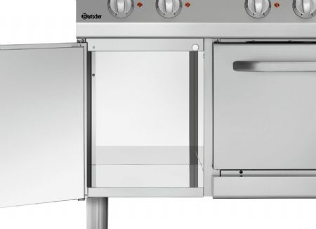Fourneau profondeur 700 électrique 700, B1200, 6PL, EBO - Bartscher - 286247