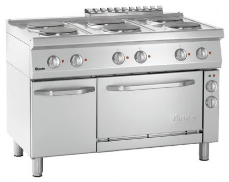 Fourneau profondeur 700 électrique 700, B1200, 6PL, EBO - Bartscher - 286247