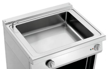 Bains-marie pro ligne profondeur 700 700, L800, SO, aAE - Bartscher - 286302