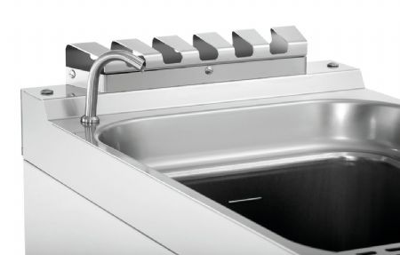 Cuiseur à pâte pro profondeur 700 électrique sur pied, L400, 24L, 7 kW - Bartscher - 286305