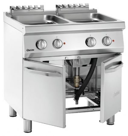 Cuiseur à pâte pro profondeur 700 700, L800, 2x24L - Bartscher - 286310