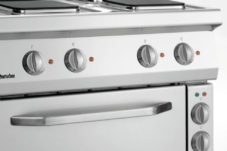 Fourneau profondeur 700 électrique 700, B800, 4 PL, EBO - Bartscher - 286326