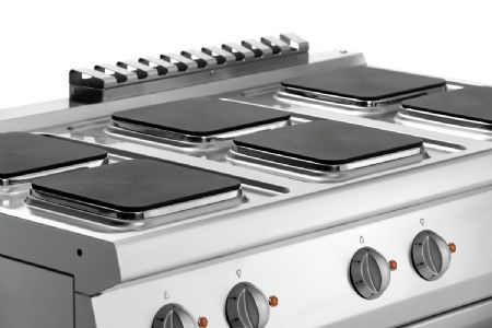 Fourneau profondeur 700 électrique 700, B1200, 6PL, EBO - Bartscher - 286347