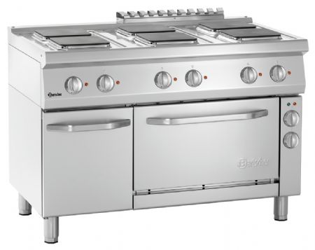 Fourneau profondeur 700 électrique 700, B1200, 6PL, EBO - Bartscher - 286347