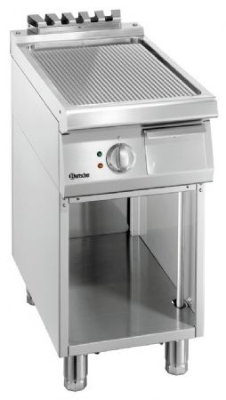 Plaque grill 700, L400, nervurée électrique rainurée 5 kW - Bartscher - 286507 Plaque grill 700, L400, nervurée électrique rainurée 5 kW - Bartscher - 286507
