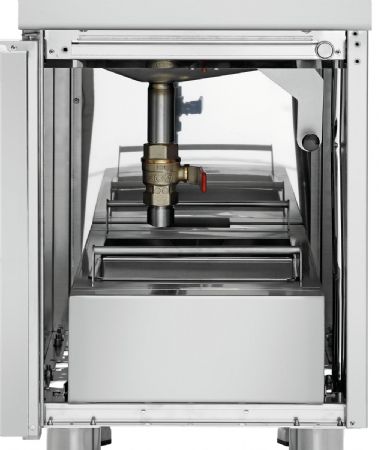 Friteuse professionnelle profondeur 700, L400, 15L, sur pied, Triphasé, 1 cuve, 15 litres, 15 kW - Bartscher - 286917
