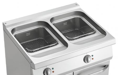 Friteuse professionnelle profondeur 700, L800, 2x15L, Électrique, 30 kW - Bartscher - 286922
