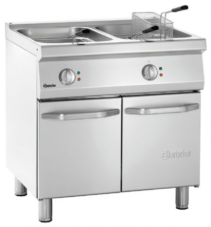 Friteuse professionnelle profondeur 700, L800, 2x15L, Électrique, 30 kW - Bartscher - 286922 Friteuse professionnelle profondeur 700, L800, 2x15L, Électrique, 30 kW - Bartscher - 286922