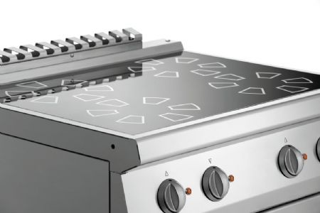 Fourneau profondeur 700 électrique 700, 4 P, EBO - Bartscher - 287431
