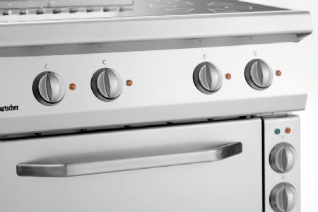 Fourneau profondeur 700 électrique 700, 4 P, EBO - Bartscher - 287431