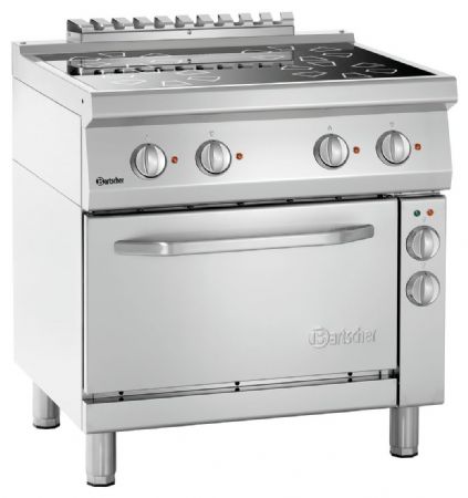 Fourneau profondeur 700 électrique 700, 4 P, EBO - Bartscher - 287431