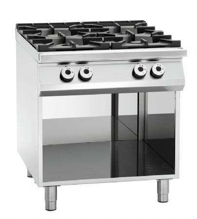 Rail de cuisine inox charge max 15 kg - largeur 800 mm