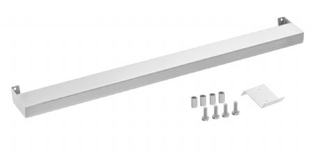 Rail de cuisine inox charge max 15 kg - largeur 800 mm