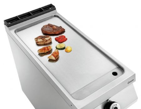 Plaque à snacker pro profondeur 900 grill gaz lisse, SO - Bartscher - 2955041