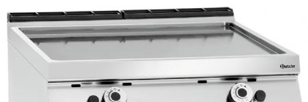 Plaque à snacker pro profondeur 900 grill gaz, lisse - Bartscher - 2955081