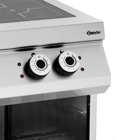 Fourneau profondeur 900 à induction 2 zones SO - Bartscher - 296318V1