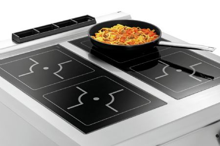 Fourneau profondeur 900 à induction 4 zones, SO - Bartscher - 296319V1