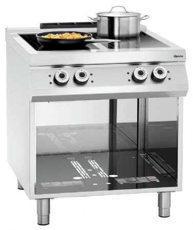 Fourneau profondeur 900 à induction 4 zones, SO - Bartscher - 296319V1