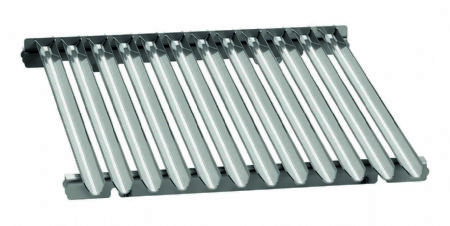 Grille en V pour viandes - 373x617x32 mm