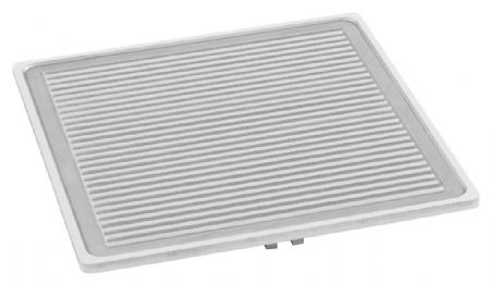 Plaque de grillade professionnelle à poser 9 kW surface rainurée - Bartscher - 299051