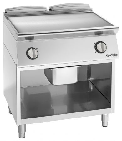 Plaque de grill électrique professionnelle lisse 16 kW - Bartscher - 299510