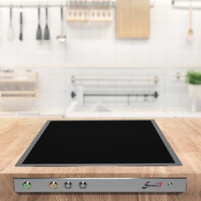 Plaque vitrocramique encastrable 400x600mm - 0,6kW