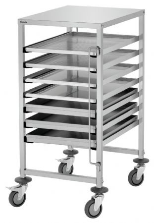Chariot Porte assiette Euronorm AEN700-6040 600x400 mm - Bartscher - 300089
