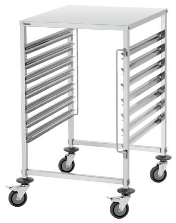 Chariot Porte assiette Gastronorm AGN700-2/1 7 plateaux 655x740x1010 mm - Bartscher - 300093