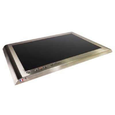 Plaque chauffante lectrique vitrocramique  bords arrondis - zone de chauffe 600x400 mm