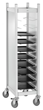 Chariot Porte assiette à plateaux AT1000-GN 460x690x1675 mm - Bartscher - 300149
