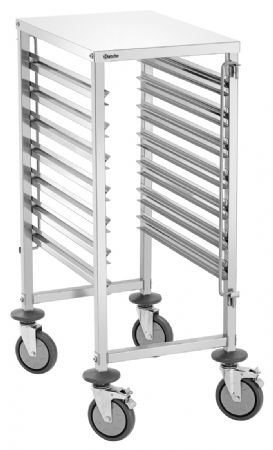 Chariot de rangement professionnel en inox GN - Bartscher - 300192