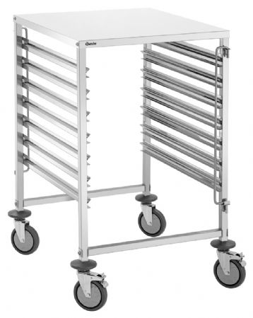 Chariot de restauration en inox GN - Bartscher - 300193