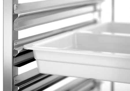 Chariot professionnel en inox pour récipients GN - Bartscher - 300194