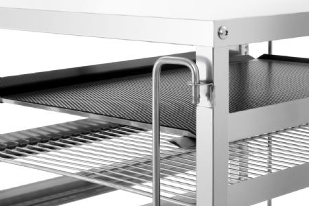 Chariot professionnel en inox pour norme EU 600x400 - Bartscher - 300197
