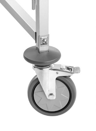 Chariot professionnel en inox pour norme EU 600x400 - Bartscher - 300197