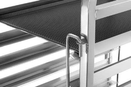 Chariot de restauration en inox pour Euronorm - Bartscher - 300198