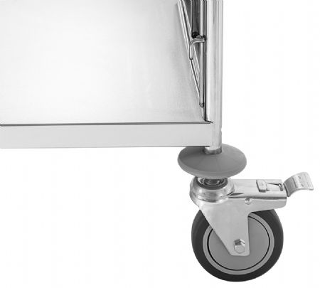 Chariot professionnel à plateaux en inox - Bartscher - 300199